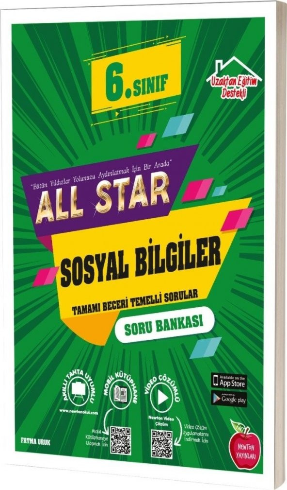 Newton Yayınları 6. Sınıf All Star Sosyal Bilgiler Soru Bankası ürün görseli 1