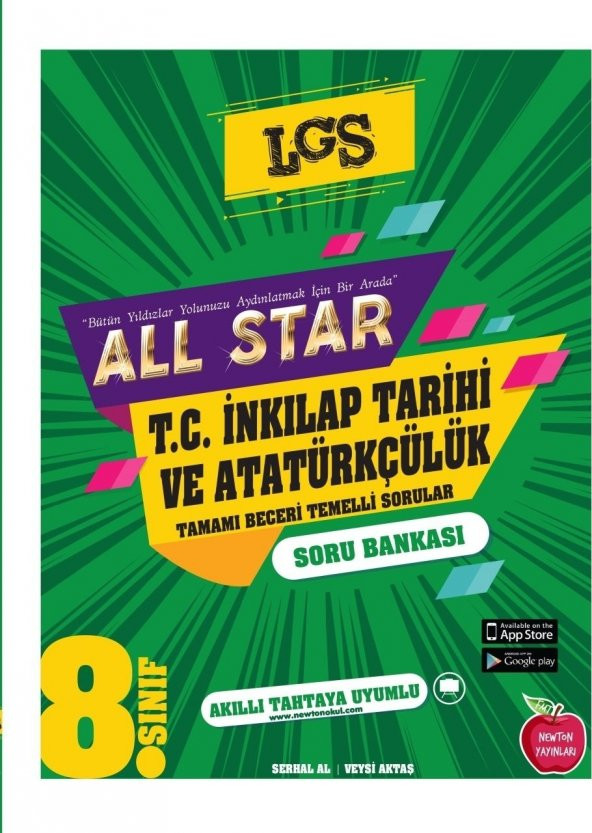 Newton Yayınları Newton 8. Sınıf All Star T.C. Inkılap Tarihi ve Atatürkçülük Soru Bankası ürün görseli 1