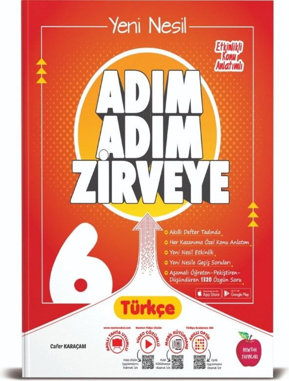 Newton Yayınları 6. Sınıf Türkçe Adım Adım Zirveye Soru Bankası ürün görseli 1