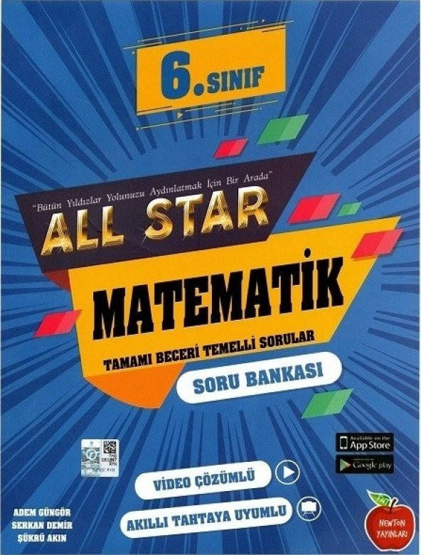 Newton Yayınları 6. Sınıf All Star Matematik Soru Bankası ürün görseli 1