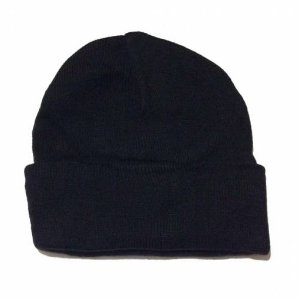 siyah bere ünisex model stadart beden ürün görseli 1
