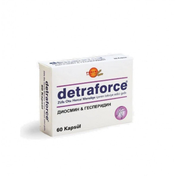 Force Nutrition Detraforce 60 Kapsül ürün görseli 1