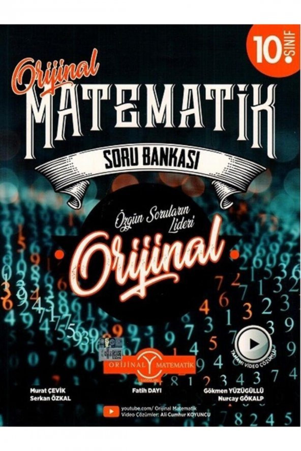 10. Sınıf Orijinal Matematik Soru Bankası Orijinal Yayınları ürün görseli 1