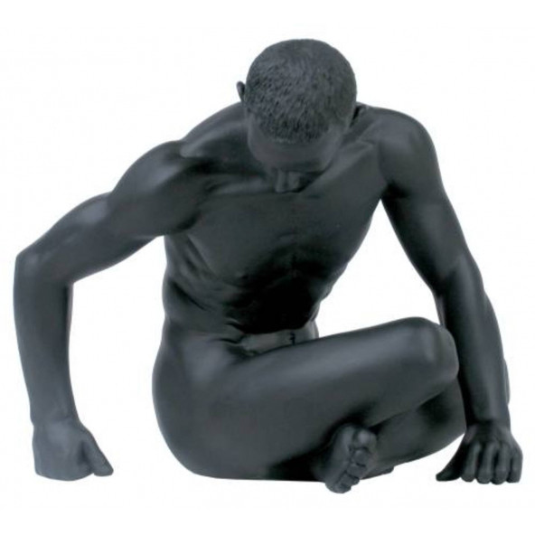 WISE Veronese Serisi-VERONESE BİBLOLAR › Wise Body-ÇIPLAK ADAM - SİYAH-13.5*11*11 CM. ürün görseli 1