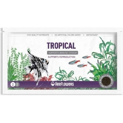 Reeflowers Tropical Pellet 1,0 mm 15 gr Skt:01/2029 ürün görseli 1