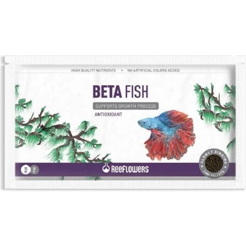 Reeflowers Betta Fish 15 gr Skt:07/2028 ürün görseli 1