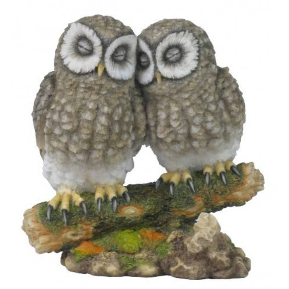 WISE Veronese Serisi-WISE İKİLİ BAYKUŞ-12.5*10*13 CM. ürün görseli 1