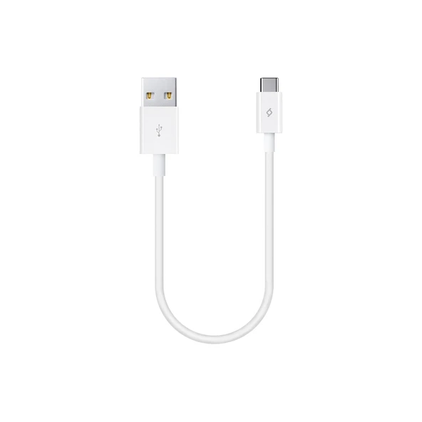 Ttec MiniCable Type-C Kablo Beyaz 30cm - 2DK7519B ürün görseli 1