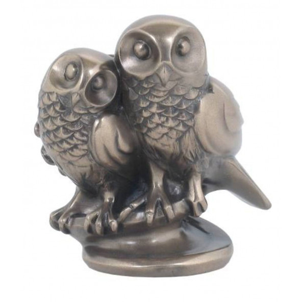 WISE Veronese Serisi-WISE BRONZ BAYKUŞLAR-7*3*6 CM. ürün görseli 1