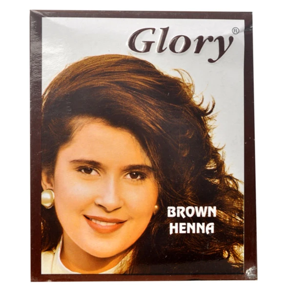 Glory Kahverengi Hint Kınası (Brown Henna) 10 Gr Paket ürün görseli 1