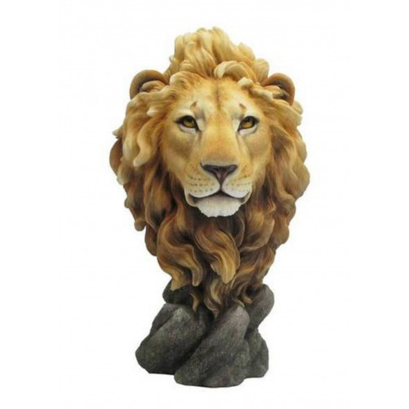 WISE Veronese Serisi-WISE ASLAN BÜSTÜ-19,5*16*33,5 CM. ürün görseli 1