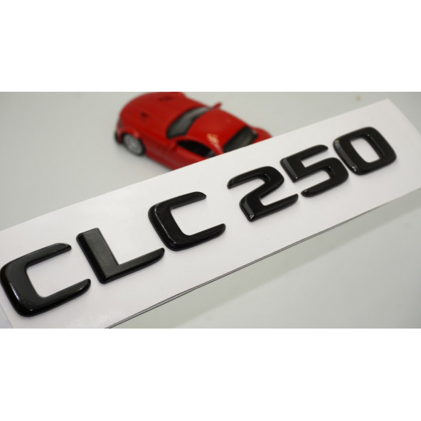 CLC 250 Bagaj Parlak Siyah ABS 3M 3D Yazı Logo ürün görseli 1