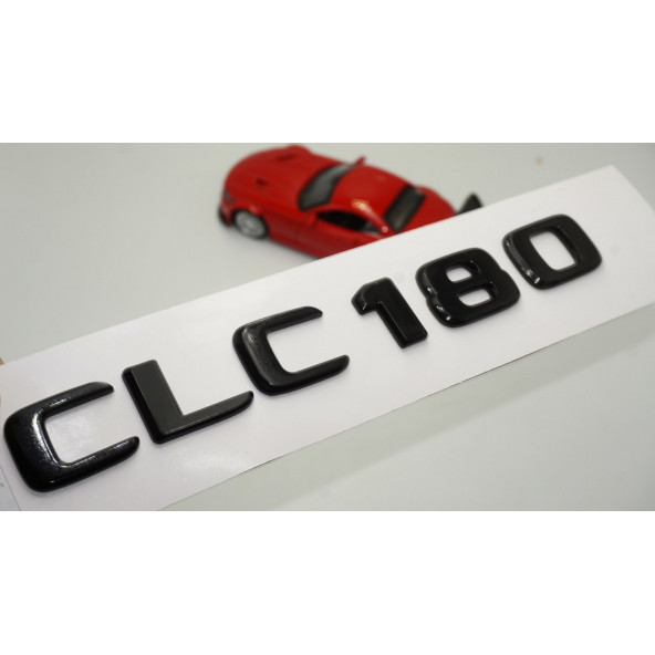 CLC 180 Bagaj Parlak Siyah ABS 3M 3D Yazı Logo ürün görseli 1