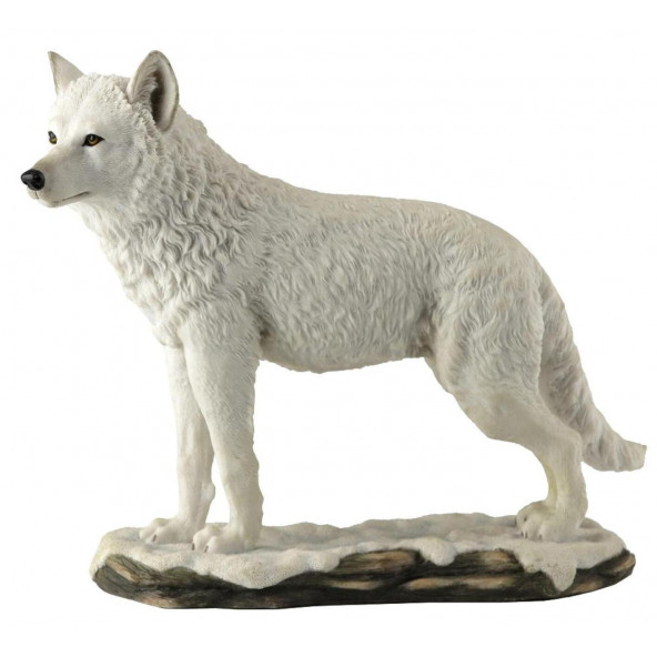 WISE Veronese Serisi-WISE BEYAZ KURT-23*9*20 CM. ürün görseli 1