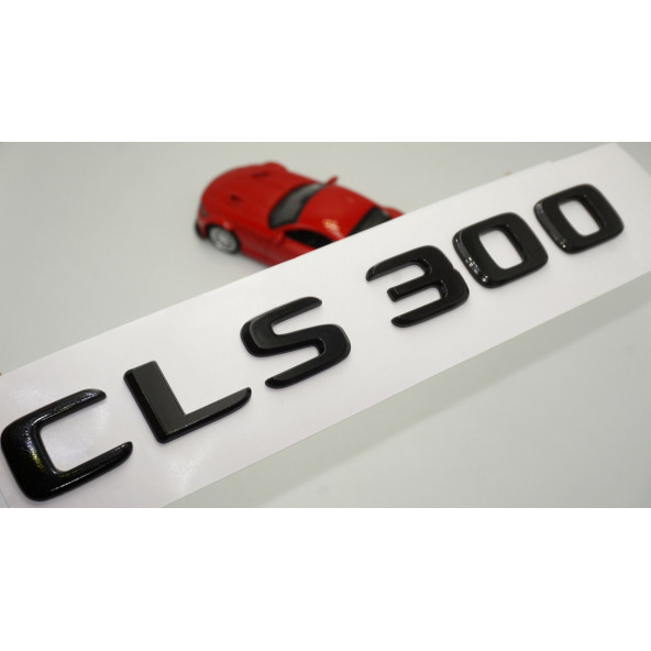 CLS 300 Bagaj Parlak Siyah ABS 3M 3D Yazı Logo ürün görseli 1
