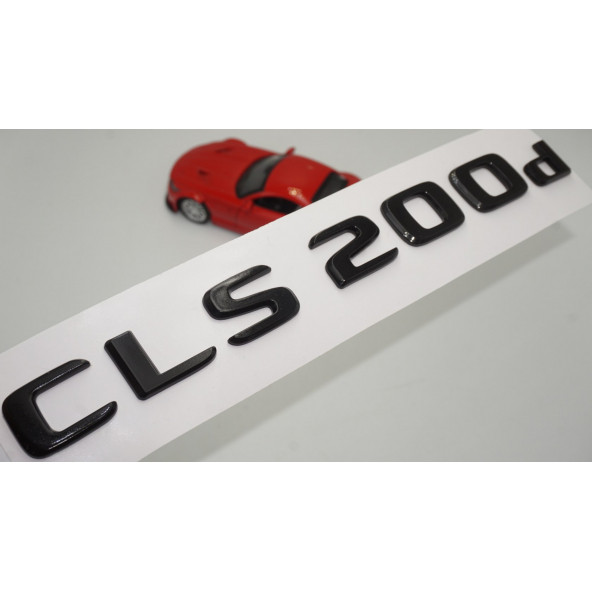 CLS 200d Bagaj Parlak Siyah ABS 3M 3D Yazı Logo ürün görseli 1