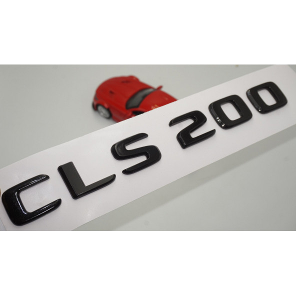 CLS 200 Bagaj Parlak Siyah ABS 3M 3D Yazı Logo ürün görseli 1