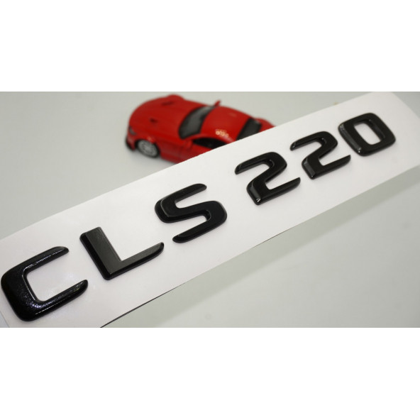 CLS 220 Bagaj Parlak Siyah ABS 3M 3D Yazı Logo ürün görseli 1