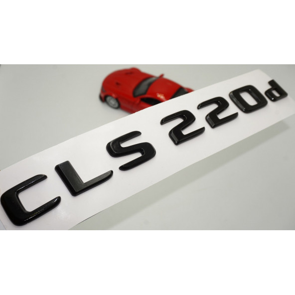 CLS 220d Bagaj Parlak Siyah ABS 3M 3D Yazı Logo ürün görseli 1