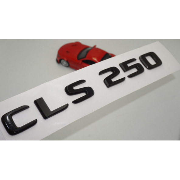 CLS 250 Bagaj Parlak Siyah ABS 3M 3D Yazı Logo ürün görseli 1