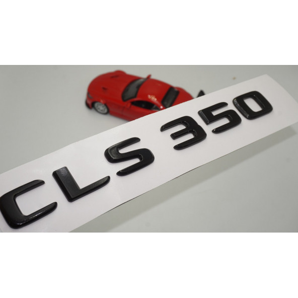 CLS 350 Bagaj Parlak Siyah ABS 3M 3D Yazı Logo ürün görseli 1