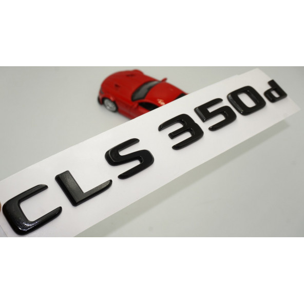 CLS 350d Bagaj Parlak Siyah ABS 3M 3D Yazı Logo ürün görseli 1