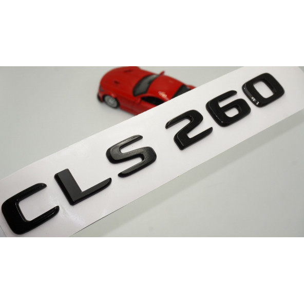 CLS 260 Bagaj Parlak Siyah ABS 3M 3D Yazı Logo ürün görseli 1