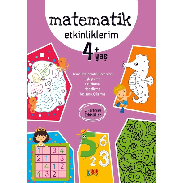 Minik Ada Matematik Etkinliklerim 4+yaş ürün görseli 1