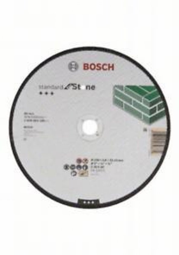 Bosch Standart Tuğla kesme 230x3,0 MM 2.608.603.180 ürün görseli 1