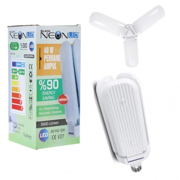VOLEMİ Pervane Led Ampul 40W ürün görseli 1