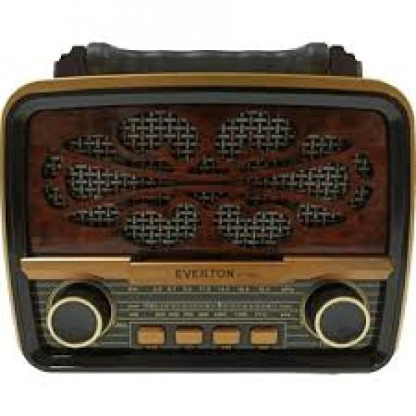 EVERTON RT-880 Radyo Nostalji Şarjlı Pilli Bluetooth Fm/Usb/Sd/Aux Everton Rt880 ürün görseli 1