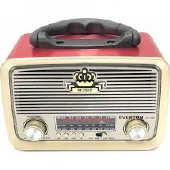 Everton Rt-301 Bluetoothlu Müzik Kutusu Nostaljik Radyo ürün görseli 1