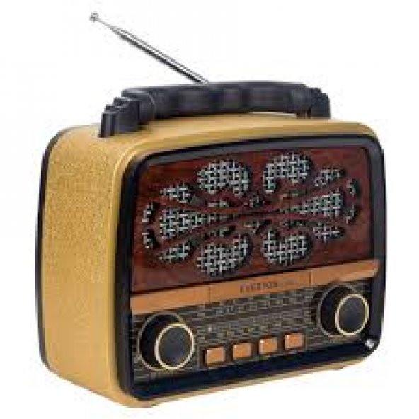 Nostaljik Radyo Mp3 Çalar Everton Rt-880 Bluetooth Usb/Sd/Aux/Fm ürün görseli 1