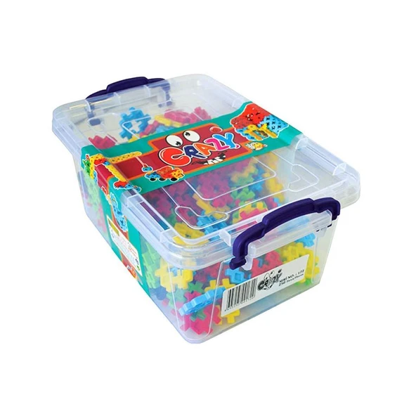 Matrax Oyuncak 250 Parça CRAZY® Plastik Kapta  172 ürün görseli 1