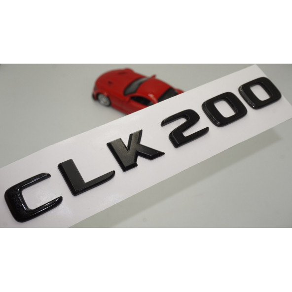 CLK 200 Bagaj Parlak Siyah ABS 3M 3D Yazı Logo ürün görseli 1
