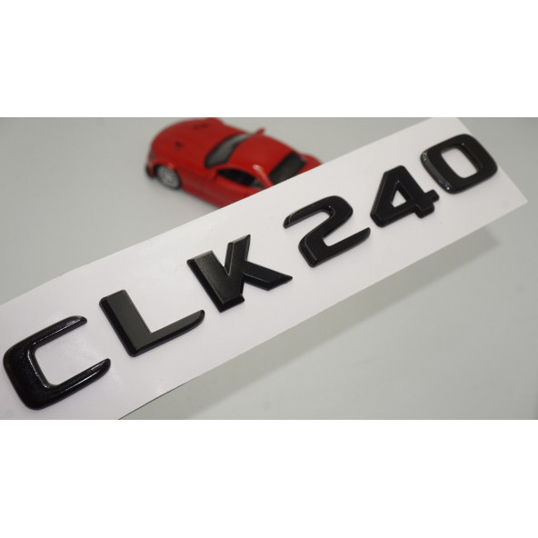 CLK 240 Bagaj Parlak Siyah ABS 3M 3D Yazı Logo ürün görseli 1