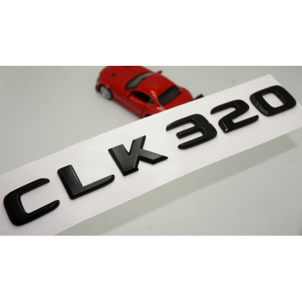 CLK 320 Bagaj Parlak Siyah ABS 3M 3D Yazı Logo ürün görseli 1