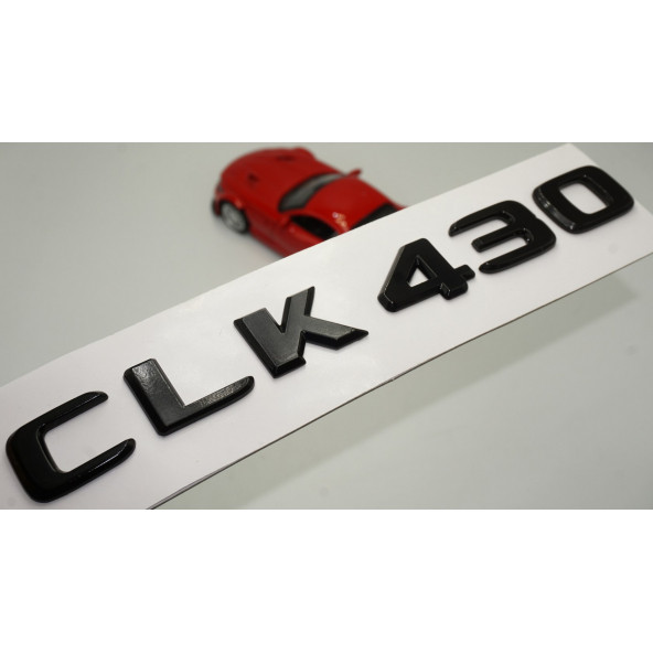 CLK 430 Bagaj Parlak Siyah ABS 3M 3D Yazı Logo ürün görseli 1