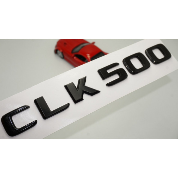 CLK 500 Bagaj Parlak Siyah ABS 3M 3D Yazı Logo ürün görseli 1