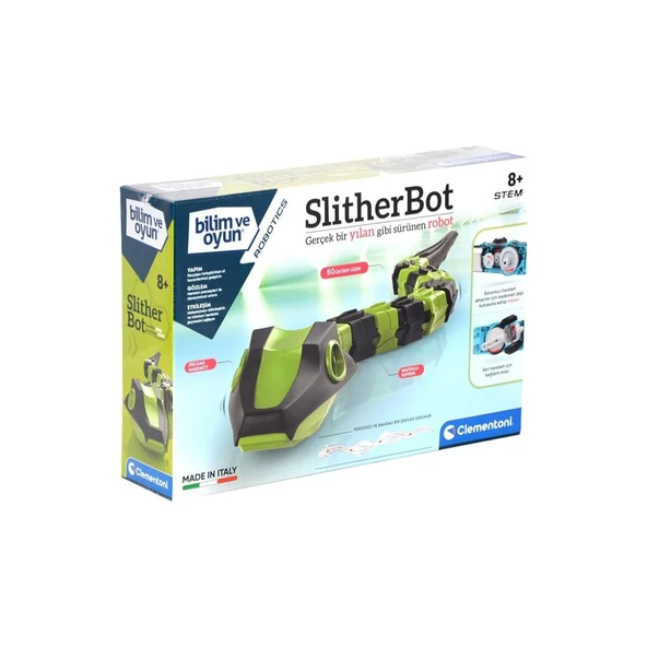 Clementoni 64467 Slitherbot Robotik Laborutavarı Lisanslı Ürün ürün görseli 1
