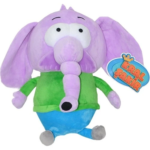 Kral Şakir Peluş Fil Necati 25cm Peluş Fil ürün görseli 1