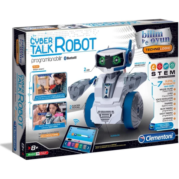 Robotik Laboratuvarı - Cyber Talk Robot Clementoni Lisanslı 64447 ürün görseli 1