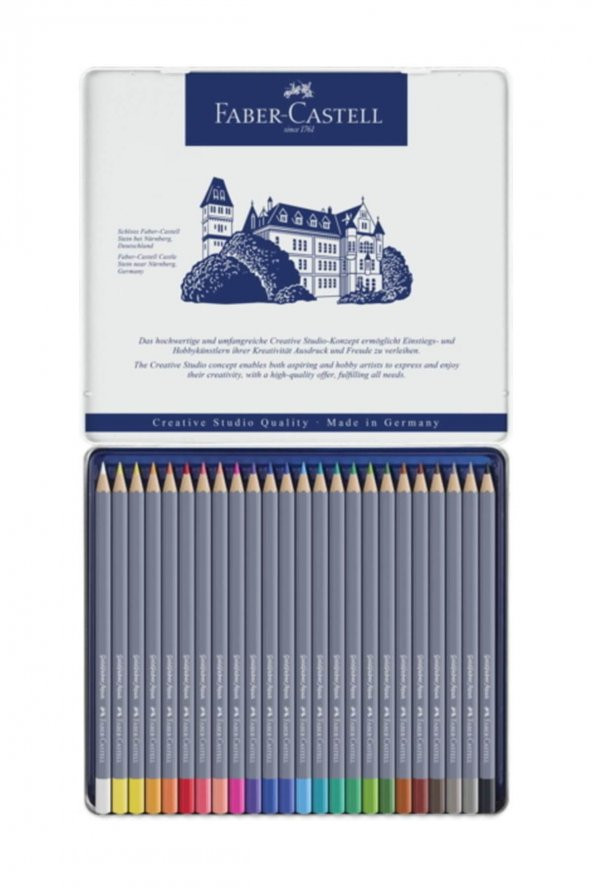 Faber Castell Goldfaber Aquarel Boya Kalemi 24 Renk ürün görseli 1