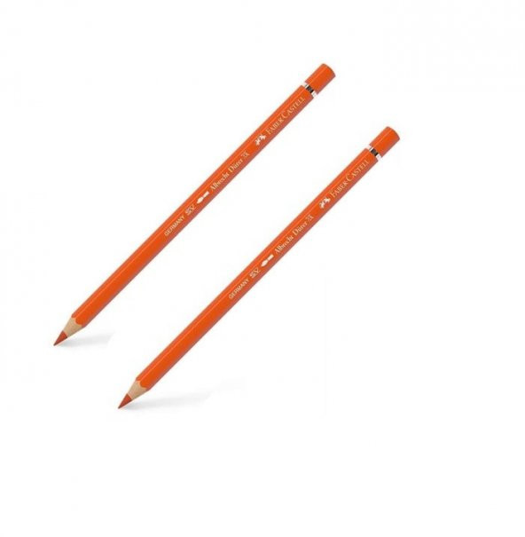 Faber-castell A.dürer 8200-115 K.turuncu Aquarell Boya Kal 2 Adet ürün görseli 1