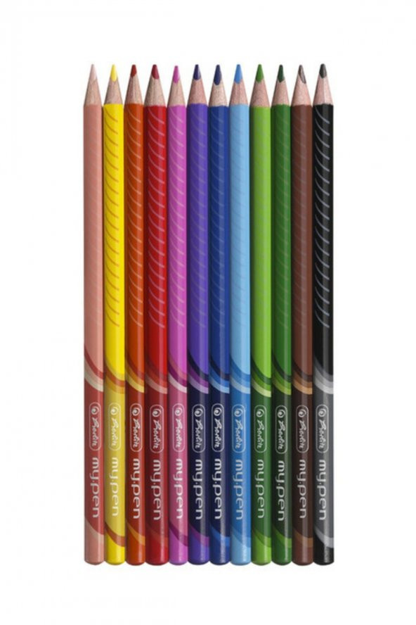 Herlitz Boya Kalemi 12li Mypen Üçgen 152 ürün görseli 1