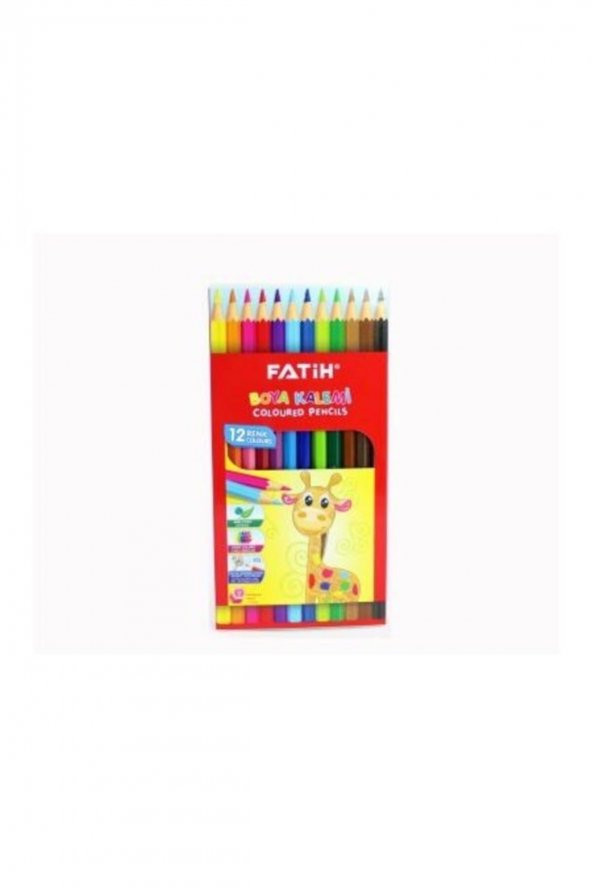 Fatih Kuru Boya 12 Renk Tam Boy ürün görseli 1