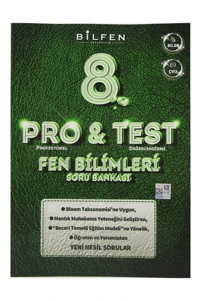 8. Sınıf Fen Bilimleri ProTest Soru Bankası Bilfen Yayıncılık ürün görseli 1