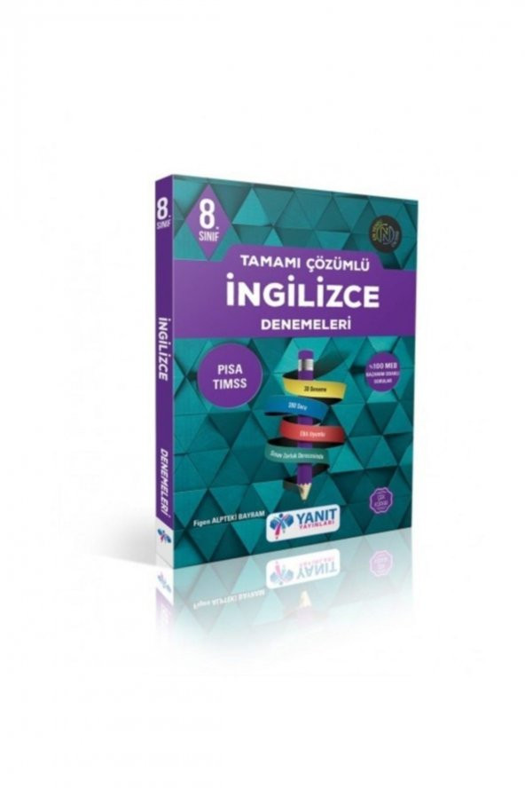 8. Sınıf İngilizce Tamamı Çözümlü Denemeleri ürün görseli 1