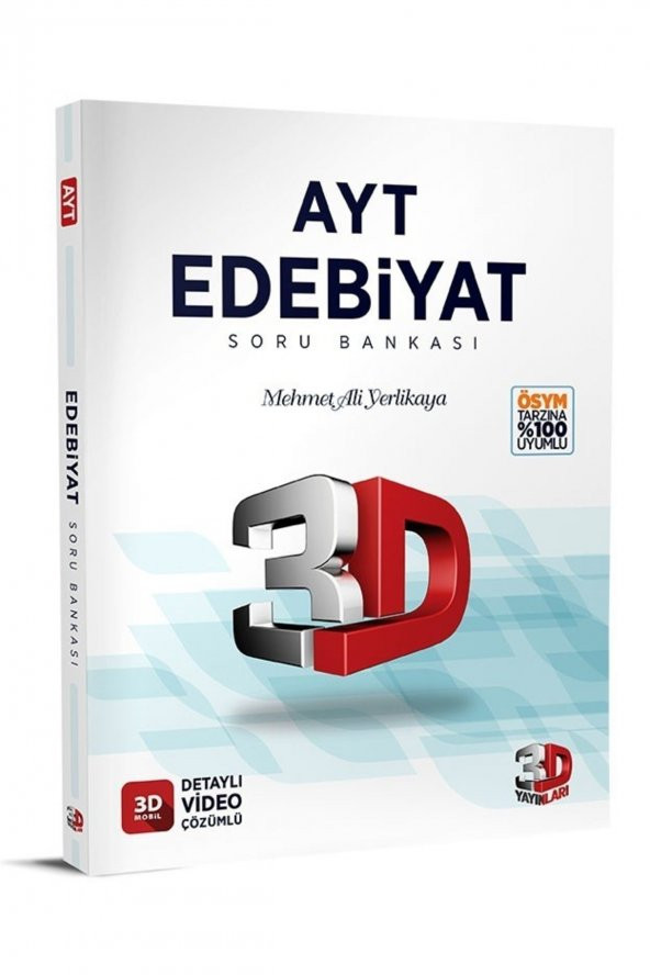 3D Yayınları AYT Türk Dili ve Edebiyatı Soru Bankası ürün görseli 1
