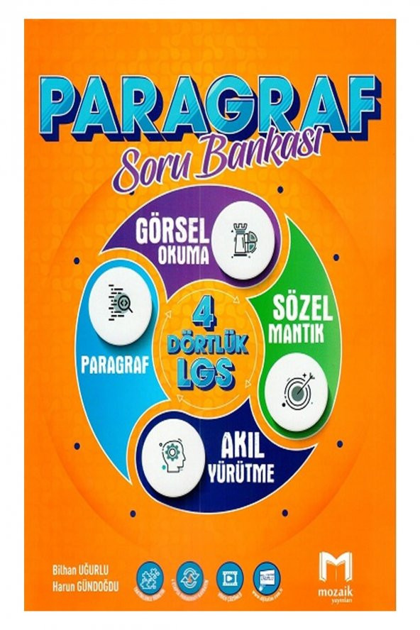 8. Sınıf Lgs Paragraf Mozaik Soru Bankası 2021 ürün görseli 1